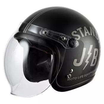 Совместимость со шлемом Jet Shield Glasses, мотоциклетный шлем с Jet Shield, стильный мопед SG, совместимый со всеми объемами [RIDEZ] JB-STANDARD-BK