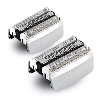 Совместимый набор сменных лезвий Braun Series 8 из 2 шт. Электробритва S8, сменное лезвие для бритвы Braun Razor Net Blade, встроенная внутренняя головка лезвия 8391cc