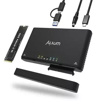 Совместимый с Alxum PCIe NVMe и SATA клон-стенд USB Gen2 10 Гбит/с высокоскоростная передача данных клон дюймовый SATA-совместимый жесткий диск копирование данных автономное клонирование M.2