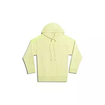 Совместная однобрендовая однотонная толстовка Adidas Originals X Ivy Park с лоскутной отделкой, толстовка унисекс, светло-желтая GT9089 XL