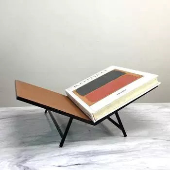 Современная простая оранжевая книжная полка, журнальная стойка, кабинет, спальня, стойка для чтения, модель комнаты, книжное украшение, украшения