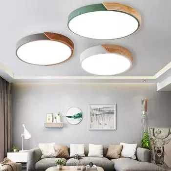 Современный светодиодный потолочный светильник Macaron Chandelier для спальни, гостиной, столовой, прохода, домашнего декора, внутреннее освещение, светильник Lustre Warm White(no RC)&Diameter 23cm синий