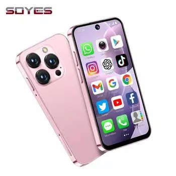 SOYES XS19 3G Мини Смартфон 3,88-дюймовый HD Экран MTK6580 Две SIM-карты Двойной режим ожидания 5 МП Задняя камера 2000 мАч Аккумулятор Android 10.0 Портативный мобильный телефон