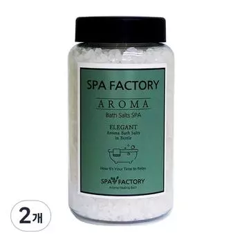 Spa Factory Elegant Himalayan White Aroma Bath Salt Bath Salt Floral Bloom, 600 г, 2 шт.
