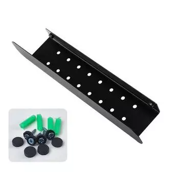 Space Saving Bathroom Storage Rack Large Capacity Shower Drain Rack Household Organizers Black - Screws