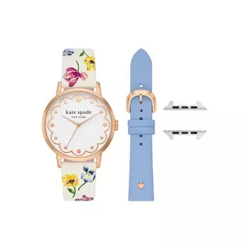 Spade Новые часы METRO KSS0155SET Белые [Кейт Йорк] Женские белый