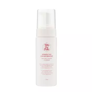 Spadepure Perfectly Clear Mousse 150 мл spadepure Мгновенно реагирует на Оставляет кожу увлажненной и сияющей, мягко очищая ее, идеально подходит для напряженных дней
