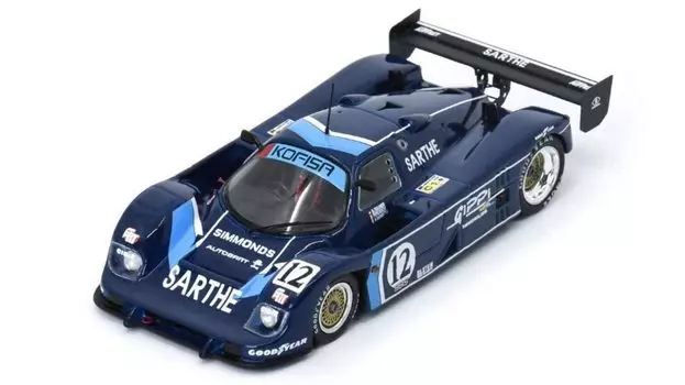 Spark Cougar C24S 1990 24 часа Ле-Мана 1/43 #12 Б.Тунер/А.Ианнетта/П.Пессьо