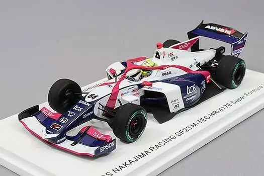 Spark TCS Nakajima SF23 2023 Super Formula Naoki Yamamoto 1/43 M-TEC HR-417E #64