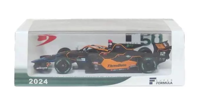 Spark ThreeBond Racing SF23 HR417E Super Formula Junji Miyake Completed Product 1/43 M-TEC 2024#12