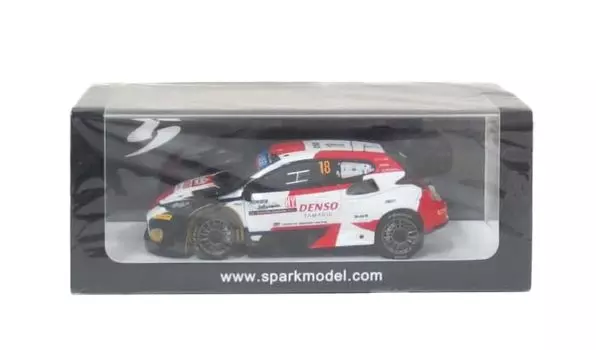 Spark Toyota GR Yaris Rally1 2023 Ралли Япония 5 место Такамото Катсута Завершенное изделие 1/43 #18