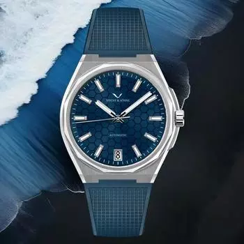 Specht & Shne 37MM Dfy автоматические механические часы для мужчин NH35 Movt сотовый циферблат резиновый ремешок спортивные наручные часы 50M водонепроницаемые Japan-NH35-Movt