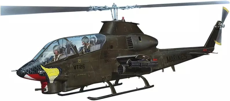 Special Hobby Корпус морской пехоты США Bell Cobra Боевой вертолет Высокотехнологичная пластиковая модель SH32086 Литье Цвет 1/32 AH-1G
