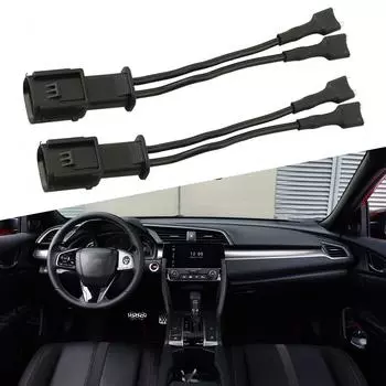 Специальные разъемы автомобильного рожка для Honda Civic для Accord, адаптер для подключения рожка, 2 шт.