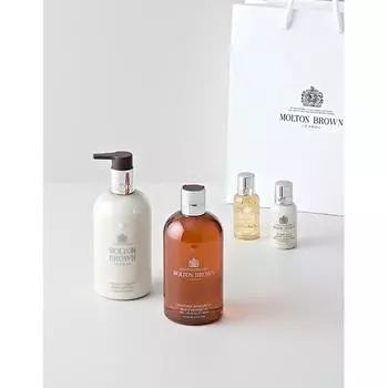 Специальный набор для тела Molton Brown Heavenly Ginger Lily Body Duo + бесплатный насос