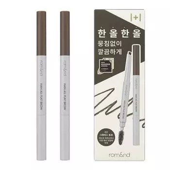 Специальный набор Rom&Hanall Flat Brow 1+1 из 3 видов,корейская косметика, КПОП C1 Classic Gray