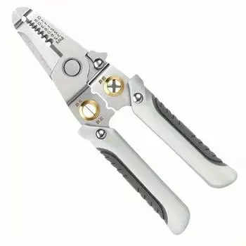Special Wire Stripper For Electrician 6 In 1 Multifunction Wire Pliers Tool For Electric Cable Stripping Cutting And Crimping