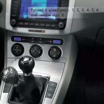 Speed M ручка переключения передач рычаг ручного управления чехол багажника воротник для Passat B6 2005-2011 аксессуары для стайлинга автомобилей чёрный