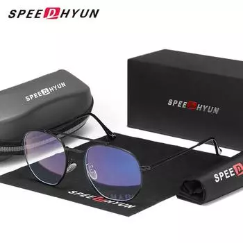 SPEEDHYUN Ergonomic Design Computer Glasses for All-Day Comfort and Protection чёрный