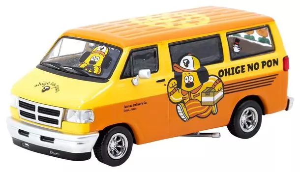 Speedmaster Japan TARMACWORKS Dodge Van no Finished Model 1/64 (OHIGE PON) T64G-TL032-ONP