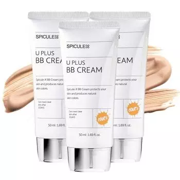 SpiculX Adhesive Cover BB Cream Concealer Regeneration BB U+ BB Cream Unisex, 50 мл, 3 шт.