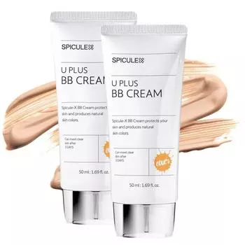 SpiculX Adhesive Cover BB Cream Concealer Regeneration BB U+ BB Cream Unisex, 50 мл, 2 шт.