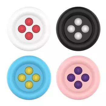 Spin Bubble Puzzle Досуг Непоседа Push Bubbles Ямочка Игрушка Мозг Снятие стресса Ручные игрушки Сенсорные игрушки Снятие стресса Ручные игрушки белый
