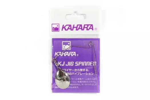 Спиннер для джиг-джиг Kahara KJ с проволокой Colarado Blade Silver, размер 3,5 (1857 г.)