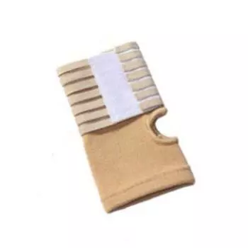 Splint Relieve Soft Brace Bandage Wrist Protector Pad Wrist Brace Wrist Support Elastic Bandage beige-1pc