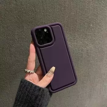 Сплошной цветной чехол для телефона iPhone 15 Pro Max, чехол для iPhone 11 12 13 14 Pro Max XR XS X SE 7 8 Plus, мини-силиконовый мягкий матовый чехол For iPhone 14Pro Max