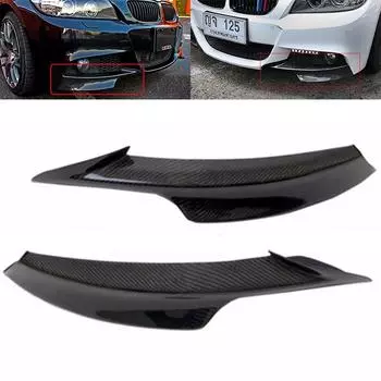 Спойлер переднего бампера из углеродного волокна для BMW E90 E91 328i 325i LCI M-Tech