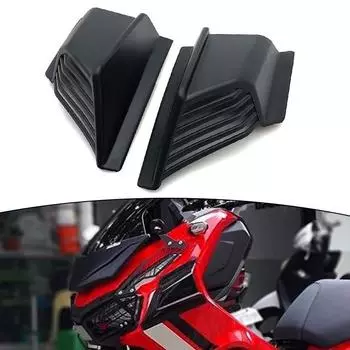 Спойлеры для мотоциклов HONDA ADV150 ADV160 2019-2023 Верхний обтекатель Воздушные дефлекторы Обтекатель Боковое крыло Лобовое стекло Корпус Спойлер чёрный