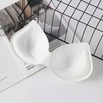 Sponge Chest Cups Removable Soft Breast Insert Enhancer Chest Cups Push Up Breast Pads Bra Pads