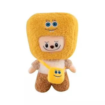 Spongebob Patrick Star Cartoon Design Soft Plush Animal Doll Kids Gifts SpongeBob Plush,35cm