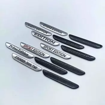 SPORT EDITION NIGHT EDITION Prime Edition Blade Top Эмблема ABS для Mercedes Benz Автомобильное крыло Боковой значок Логотип Наклейка Глянцевый черный glossy black