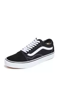 СПОРТИВНЫЕ КРОССОВКИ VANS OLD SKOOL ЧЕРНЫЕ 37 Черный