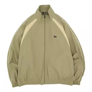 Спортивная одежда, свободная куртка с кантом 13755359 [New Era] (Оливковый/M/Мужской)