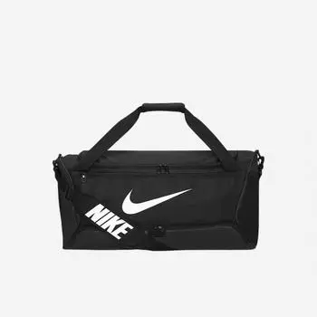 Спортивная сумка Nike Brasilia 9.5 Training, средняя, 60 л, черная