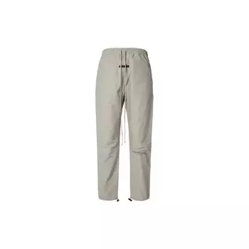 Спортивные брюки Fear of God Essentials FW21 с логотипом и шнурком, мужские брюки фисташково-зеленого цвета FOG-FW21-028 XL