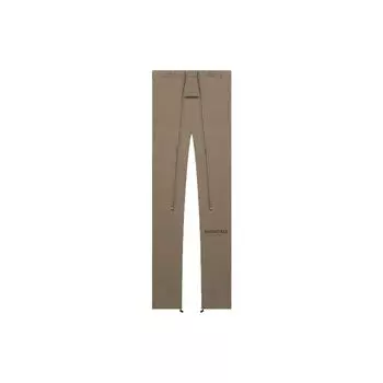 Спортивные брюки Fear of God Essentials осень-зима 2021 с принтом логотипа Harvest и кулиской, унисекс, пшенично-коричневый FOG-FW21-029 XS