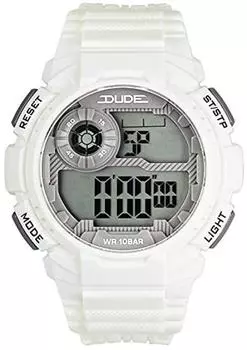 Спортивные часы Flame Dude SDU01 White [Sun Co., Ltd.] SDU01-W мужские