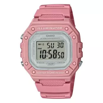 Спортивные часы розовые [Casio] W-218HC-4AVDF