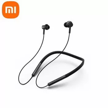 Спортивные наушники Xiaomi Bluetooth 4.1 Беспроводные наушники-вкладыши с шейным воротником, играющие 8-часовую гарнитуру