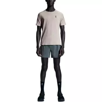 Спортивные шорты мужские On Performance Logo быстросохнущие удобные стильные однотонные три четверти шорты Eclipse-Black 1MF10752608 XL