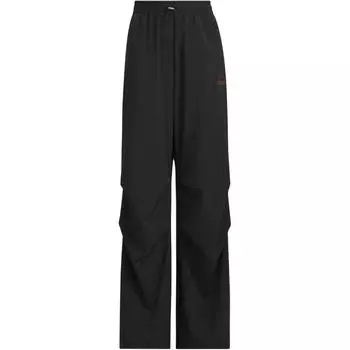 Спортивные штаны Adidas Tech Parachute, удобные, свободные, со шнурком, повседневные, женские, черные, JJ1099 2XL