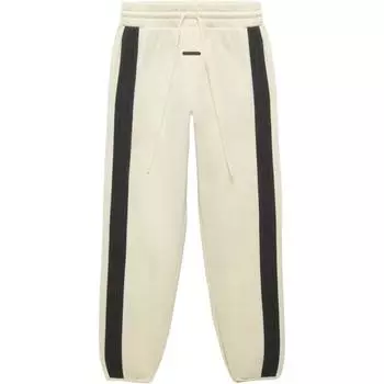 Спортивные штаны Fear of God Athletics из плотного флиса, бледно-желтые/черные, для мужчин, уличная одежда IS8758 S
