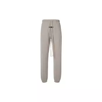 Спортивные штаны Fear of God Essentials FW22 с буквенным принтом и кулиской на талии, мужские брюки дымчато-серого цвета FOG-FW22-011 XS