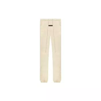 Спортивные штаны Fear of God Essentials с эластичной резинкой на талии и нашивкой с логотипом FW22, мужские брюки цвета яичной скорлупы FOG-FW22-888 S