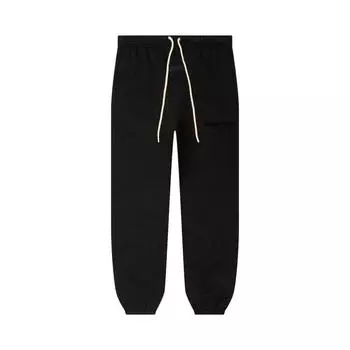 Спортивные штаны Fear of God Essentials темно-черные мужские брюки 130BT232020F M