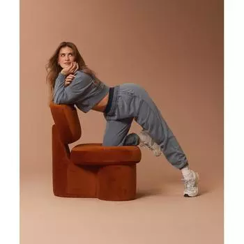 Спортивные штаны Gymshark Whitney, синие, B3c6l Uc66 XS